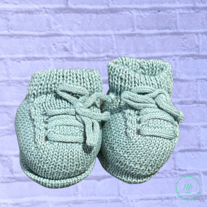 Baby Knit Shoes Sneaker Mint Green