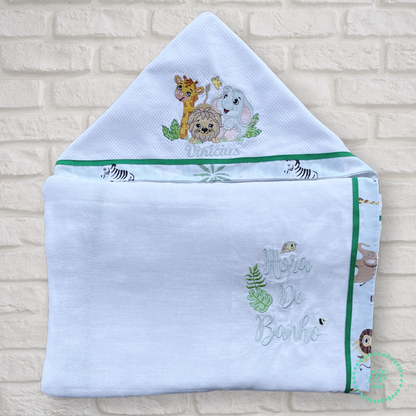 Baby Towel with Personalized Embroidery
